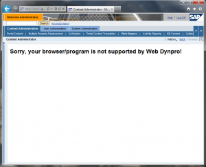 Webdynpro Cross Browser Issue