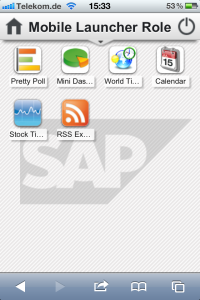 Sweetlets apps now available on mobile via SAP NW 7.3 Portal