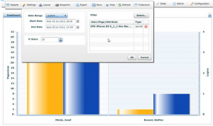 Filtering mobile users on a Click Stream SAP Portal analytics report