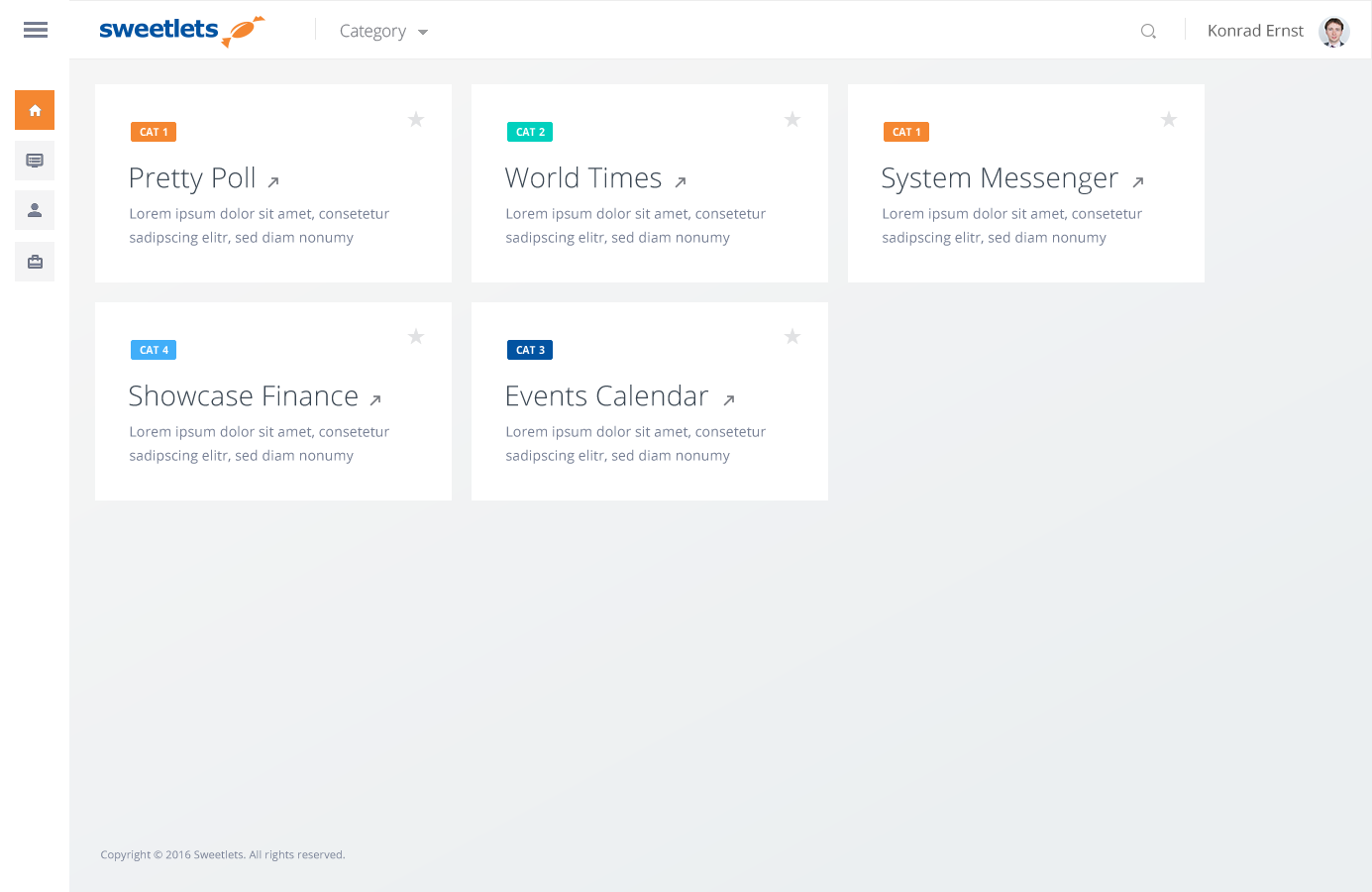 BW Tree retrieves all reports of an end-user at runtime and displays them in a neat tree.