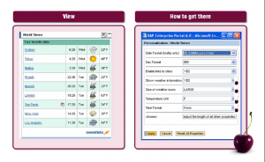 How to personalize the World Times iView